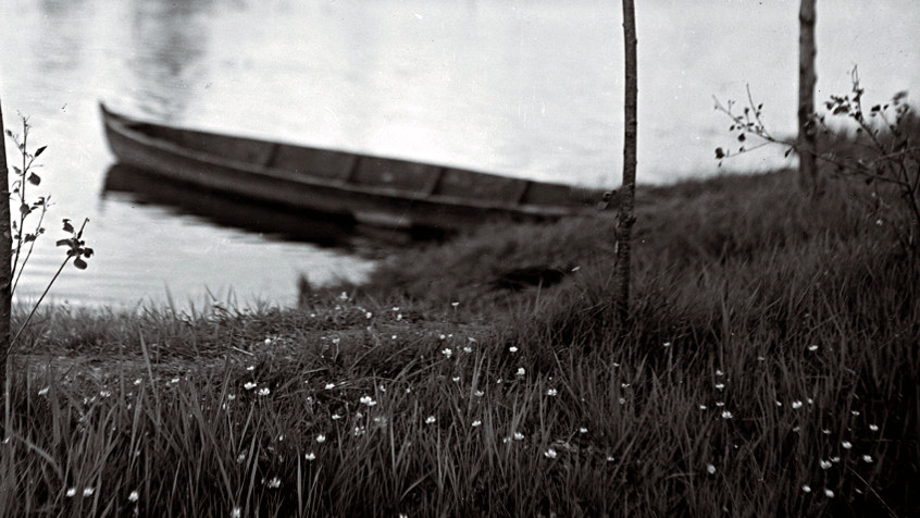 Veduta di Pavia dalla sponda destra del Ticino, ante 1933 (CHL A_25_5_3)