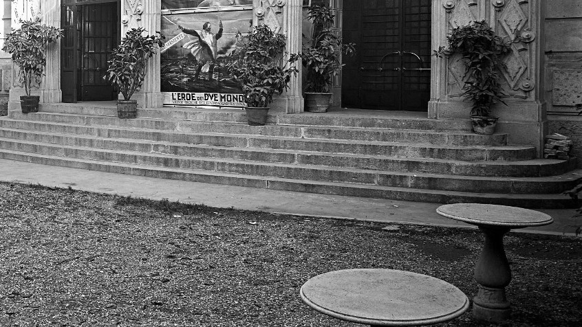 Pavia, corso Cavour 30, padiglione del cinema-teatro Kursaal-Giardino, post 1920 (CHL A_33_14_001)