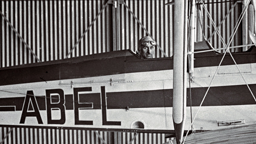 L'idrovolante 'I-Abel' dell'industriale pavese Carlo Saglio. (CHL A_36_31)