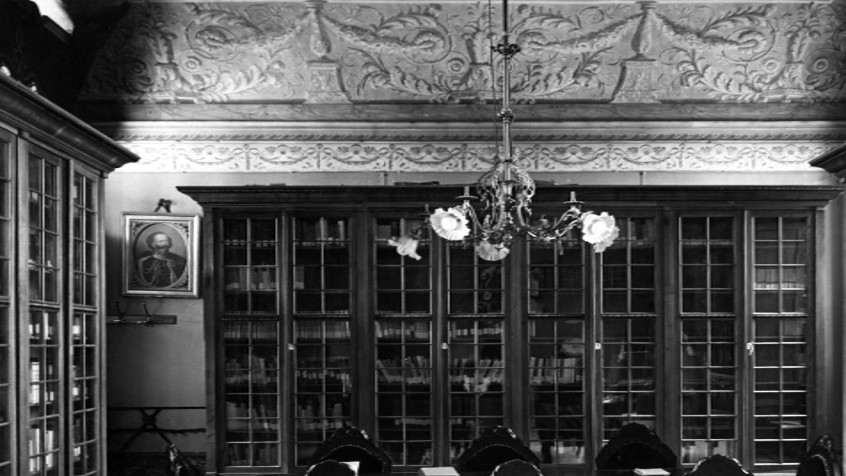 Palazzo centrale, cortile di Volta, attuale aula 'delle lauree', 1937 ca. (CHL A_42_26_003)