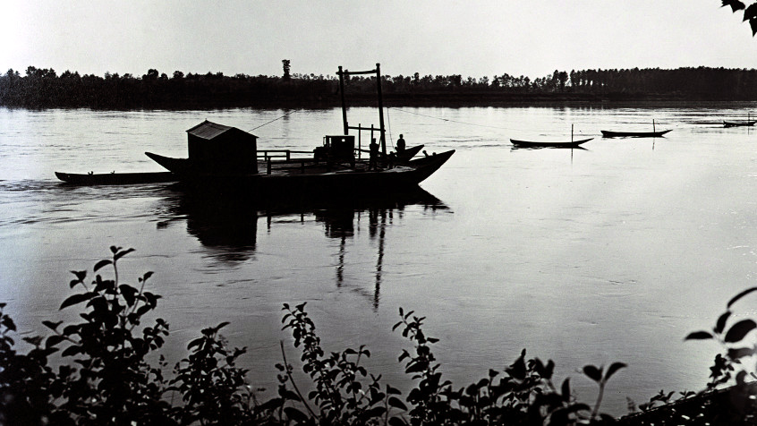 Il Po a Spessa, 1928. (CHL A_44_24_002)