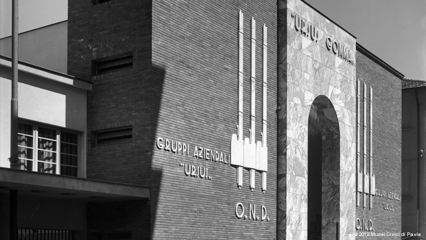 Vigevano (PV), ditta Ursus Gomma, 1939: veduta dell'edificio. (CHL M_24_3_03)