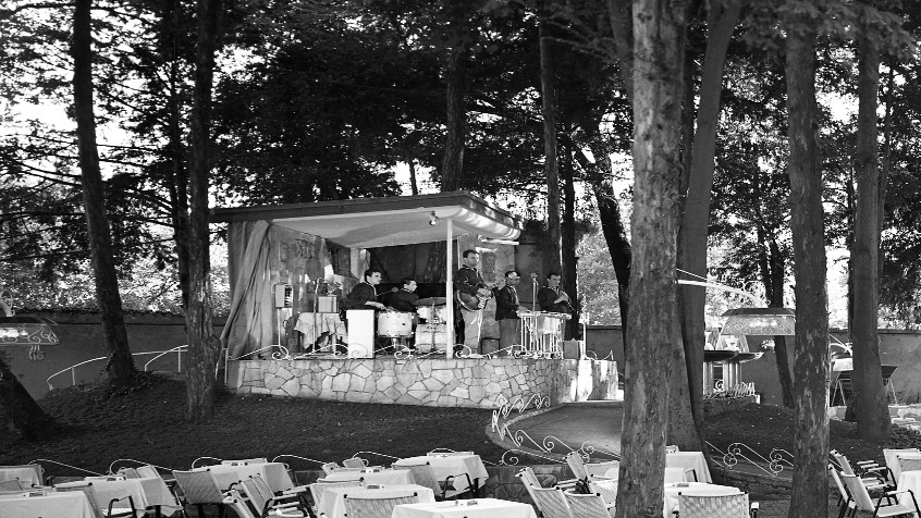 Pavia, via Sant'Ennodio, palazzo Vistarino, Corsino-Park, 1958 (CHL M_3_27_004)