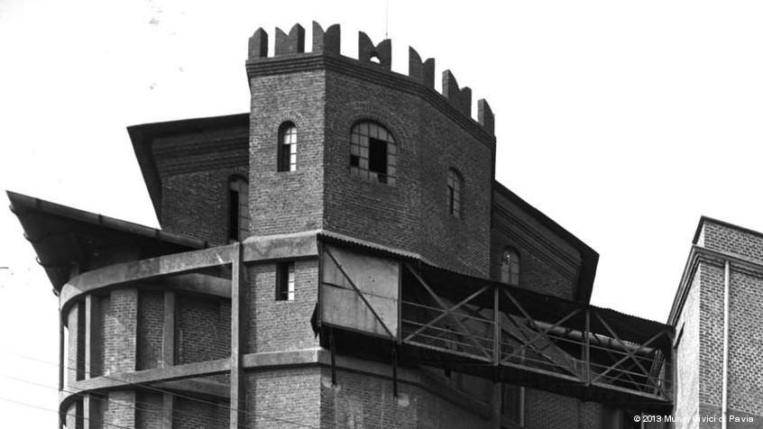 Certosa di Pavia (PV), Molini Certosa: veduta esterna dello stabilimento. (CHL M_53_29_02)