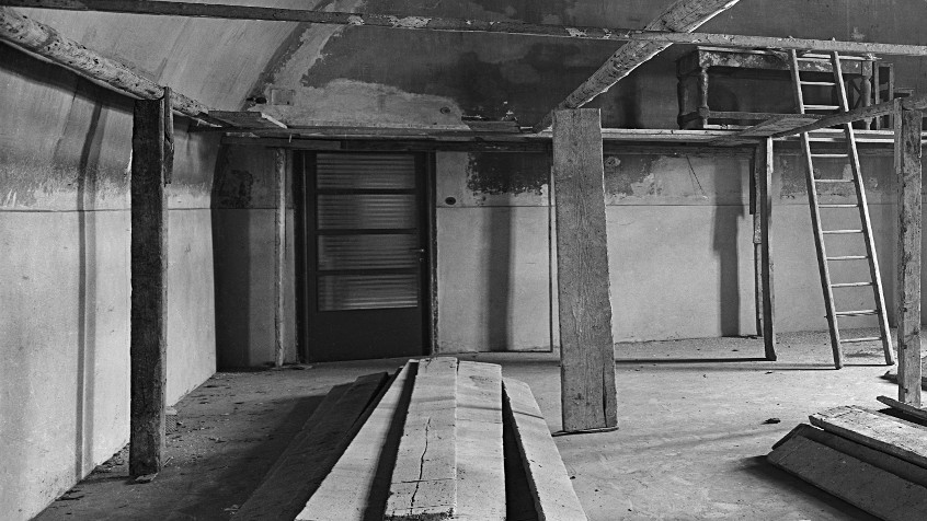 Monastero di San Felice, chiesa, volta a botte affrescata, 1939 (CHL M_68_22_002)
